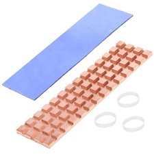 M.2 Heatsink 67x18x1.5mm Pure Copper for Cooling 2280 M2 SSD NGFF NVMe Laptop...