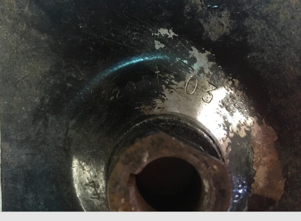 Polea bomba dirección asistida NOS Mopar B Body 383 440 Roadrunner Super Bee GTX Foto 2 de 3