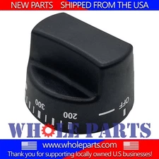 New PB010187 Thermostat Knob With Self Clean Black for Viking