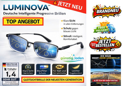 Luminova Deutsche Intelligente Progressive Brille Lesebrille Gleitsichtbrille
