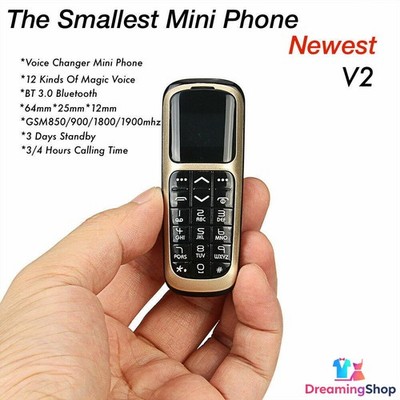 Original Long-CZ V2 Bluetooth Mini Magic Voice Mobile Phones Bluetooth Dialer