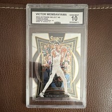 Panini 2024-25 Select Victor Wembanyama #9 San Antonio Spurs Concourse CCG 10 🔥