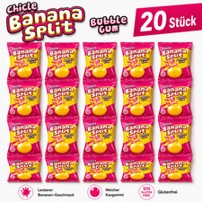 20x Fini Banana Split Bubblegum 5g   Kaugummi...