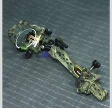 Bogen Visier 5 Pin Compoundbogen  Bogenschießen Bogenvisier Micro Einstellbar