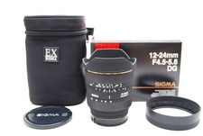 Sigma AF 12-24mm F4.5-5.6 EX DG per Sony attacco A, usato, buone condizioni