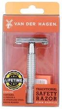Van Der Hagen® Men’s Traditional Safety Razor Kit (includes 5 blades) for a... 