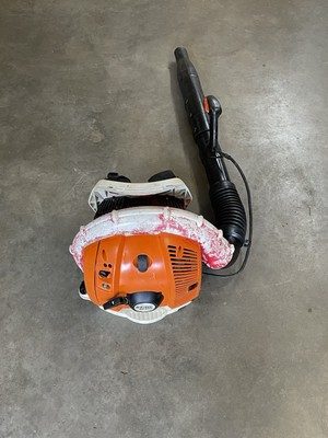 #ad STIHL BR550 Backpack Leaf Blower 💪Strong Running 65cc Pro Grade Gas Unit💨🍃 $379.50