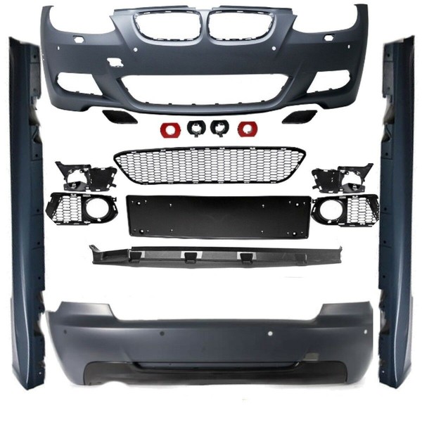 Coupe Cabrio Sport StoßStange Bodykit 06-10 ABS Passt FüR BMW 3Er E92 E93 + Abe*-image