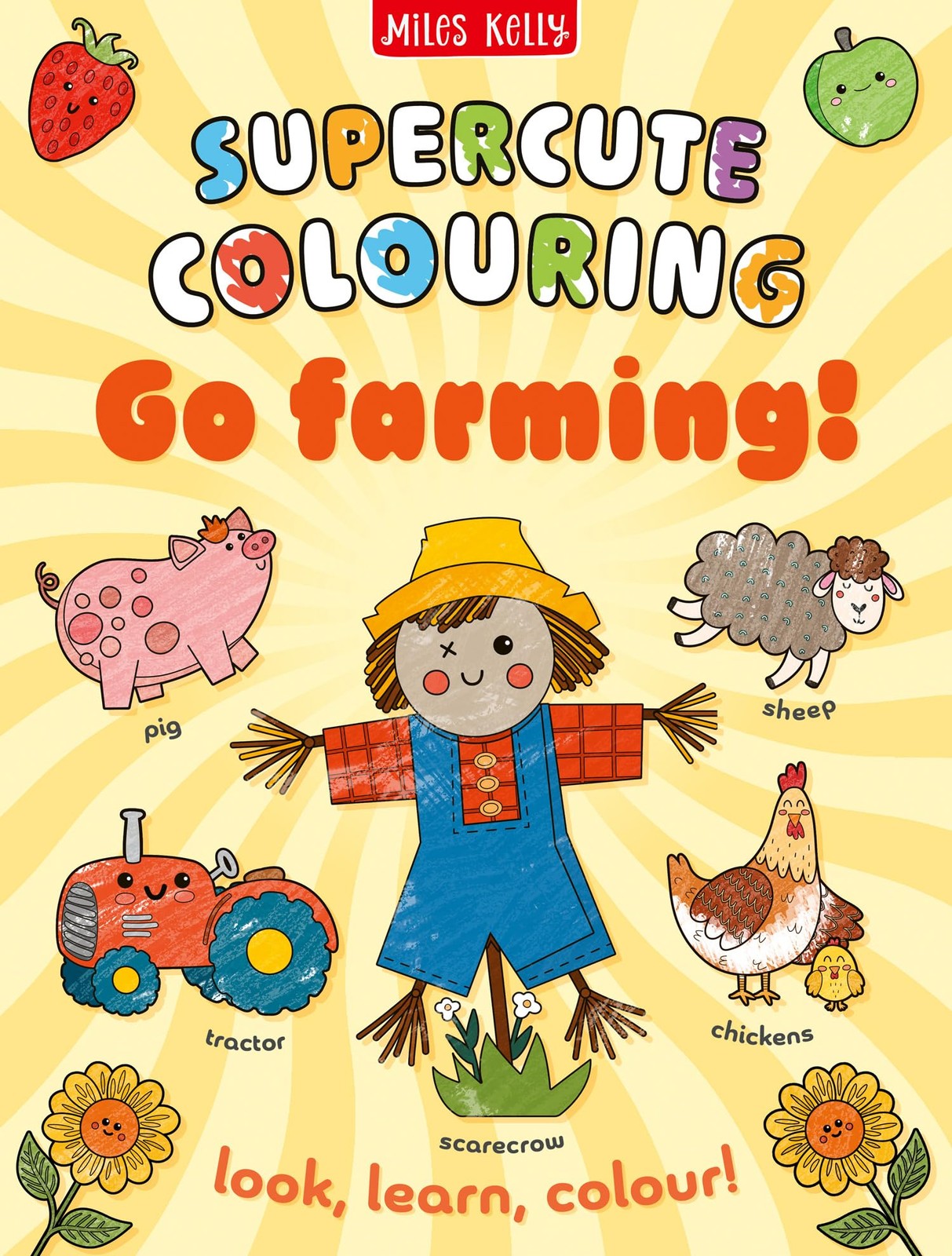 Go Farming! Colour and Learn by Miles Kelly (Paperback Book) - Image 5