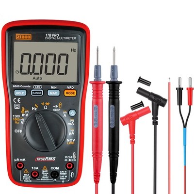 17B PRO True RMS Digital Multimeter Measures AC/DC Voltage and Current Measur...