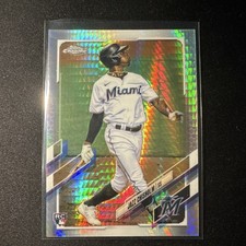Topps Chrome #144 Jazz Chisholm Miami Marlins Rookie Baseball 2021