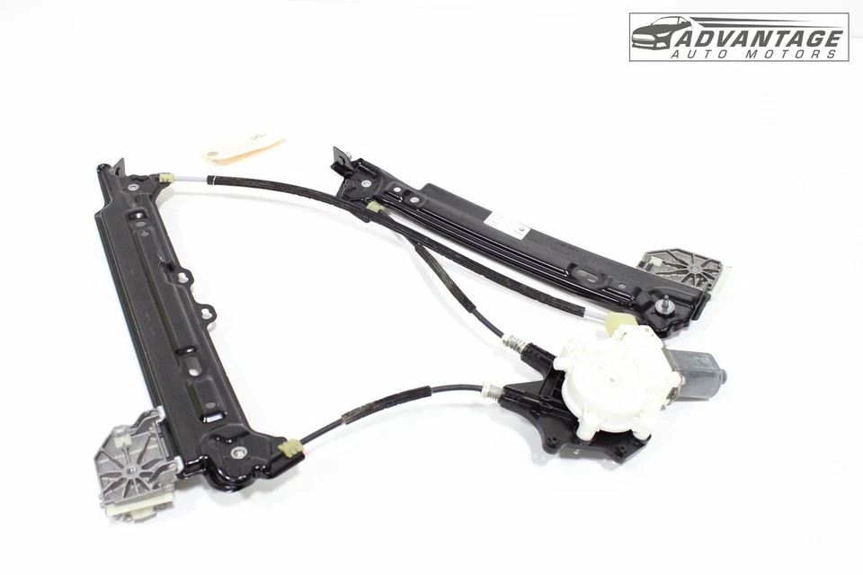 BMW 328I GT XDRIVE 2014-2016 regulador de ventana de puerta trasera izquierda con motor OEM Foto 2 de 4