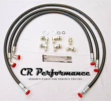 06-10 Duramax Transmission Lines/Cooler Hoses for Chevy GMC 6.6L w/ Allison