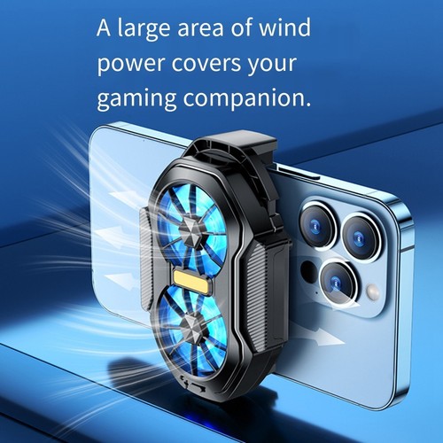 Für Gaming Handy Kühler mit Rauschunterdrückung und RGB Beleuchtungsfunktione - Zdjęcie 5 z 14
