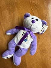 Collecticritters Relay For Life American Cancer Society Bear 2004 7.5  NWT - d4