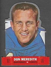 1968 Topps Stand-Ups #16 Don Meredith (EX-MT) Dallas Cowboys