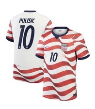 International World Cup USA Soccer Jersey Fan Version Pulisic 10 Size XL