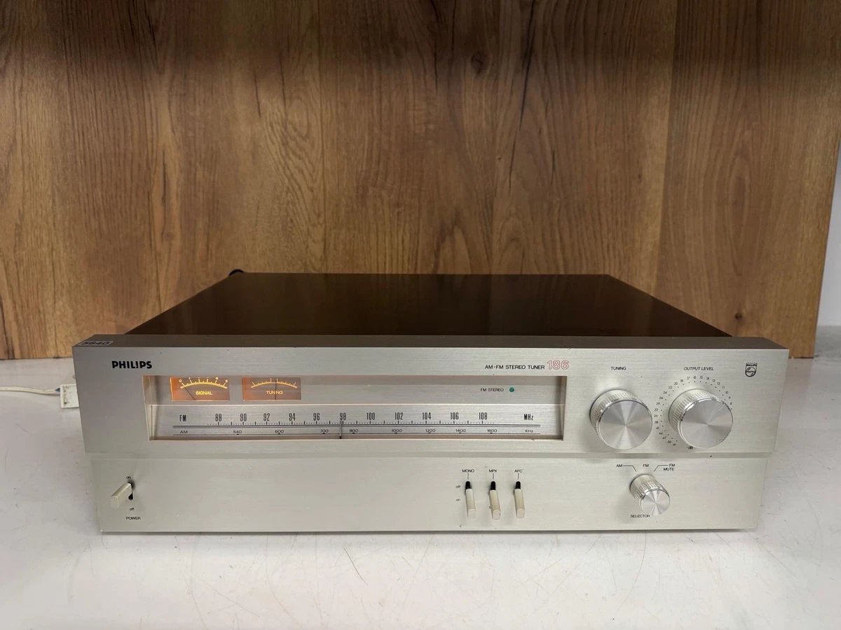 Philips 186 vintage sintonizador estéreo 22AH186 - Muy bueno