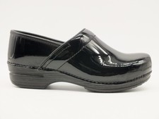 Dansko XP Women's Black Patent Leather Nursing Clogs Size 41 EUR 10.5 - 11 US