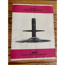 VTG Atomic Submarine Booklet General Dynamics