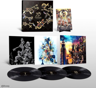 Kingdom Hearts 20th Anniversary Vinyl LP Box Set SQEX-11001-3 New