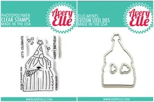 Avery Elle "SHAGGY DOG" Clear Stamp and Elle-ments Die Bundle 2024