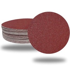 6 inch Hook Loop Sanding Discs 80 Grit Orbital DA Sander Paper No Hole Pads