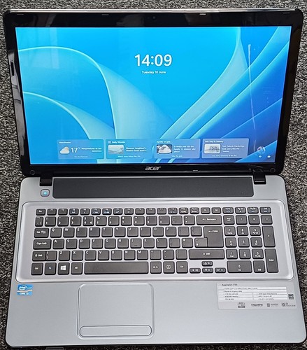 GRADE A 17.3INCH ACER ASPIRE E1-771 CORE I3 8GB 256GB SSD WIN 11 PRO/OFFICE 2019 - Picture 13 of 17