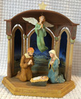 HALLMARK 2006 LIGHT OF THE WORLD 5 - PIECE NATIVITY SET TABLE DECOR CHRISTMAS