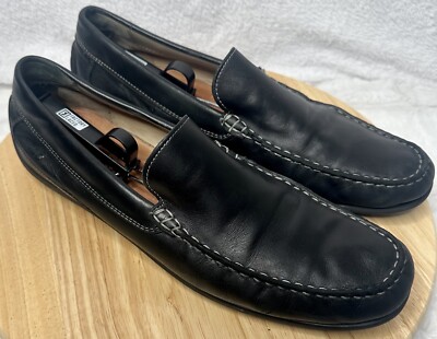 ECCO Classic MOC Men US 11 Black Loafer EU 45 for sale online