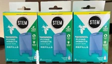 pack of 3  STEM FLYING INSECTS LIGHT TRAP REFILLS TOTAL 6 REFILL CARTRIDGES
