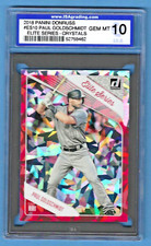 2018 Panini Donruss Crystals Paul Goldschmidt DBacks #ES10 ISA 10 #52759462
