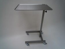 Instrumententisch  Zureichtisch Beistelltisch Stumme Schwester - Edelstahl V2A