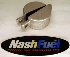 PROPANE TANK FILL VALVE SECURITY LOCK ANTI-THEFT FOR SUPPLIERS RENTED TANKS LPG