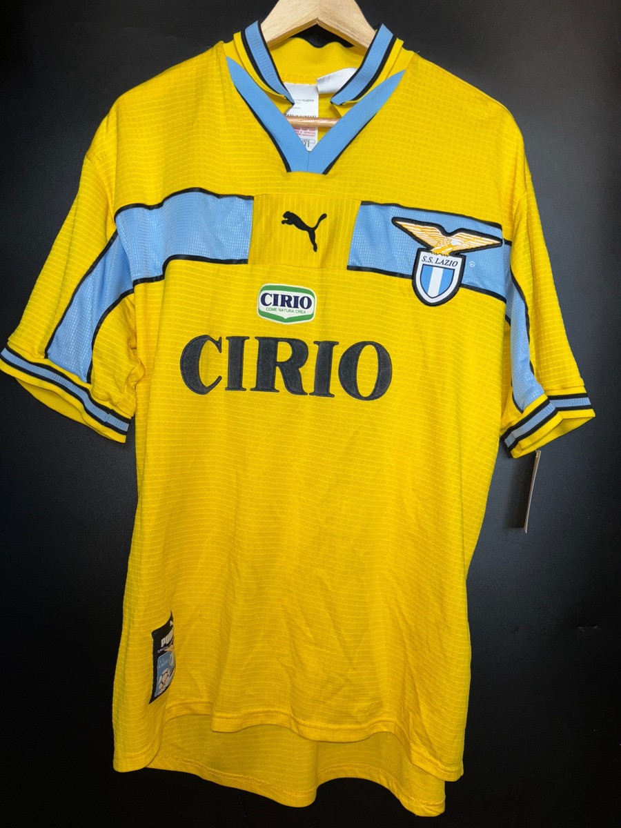 LAZIO MANCINI 1999-2000 ORIGINAL JERSEY Size XL | eBay