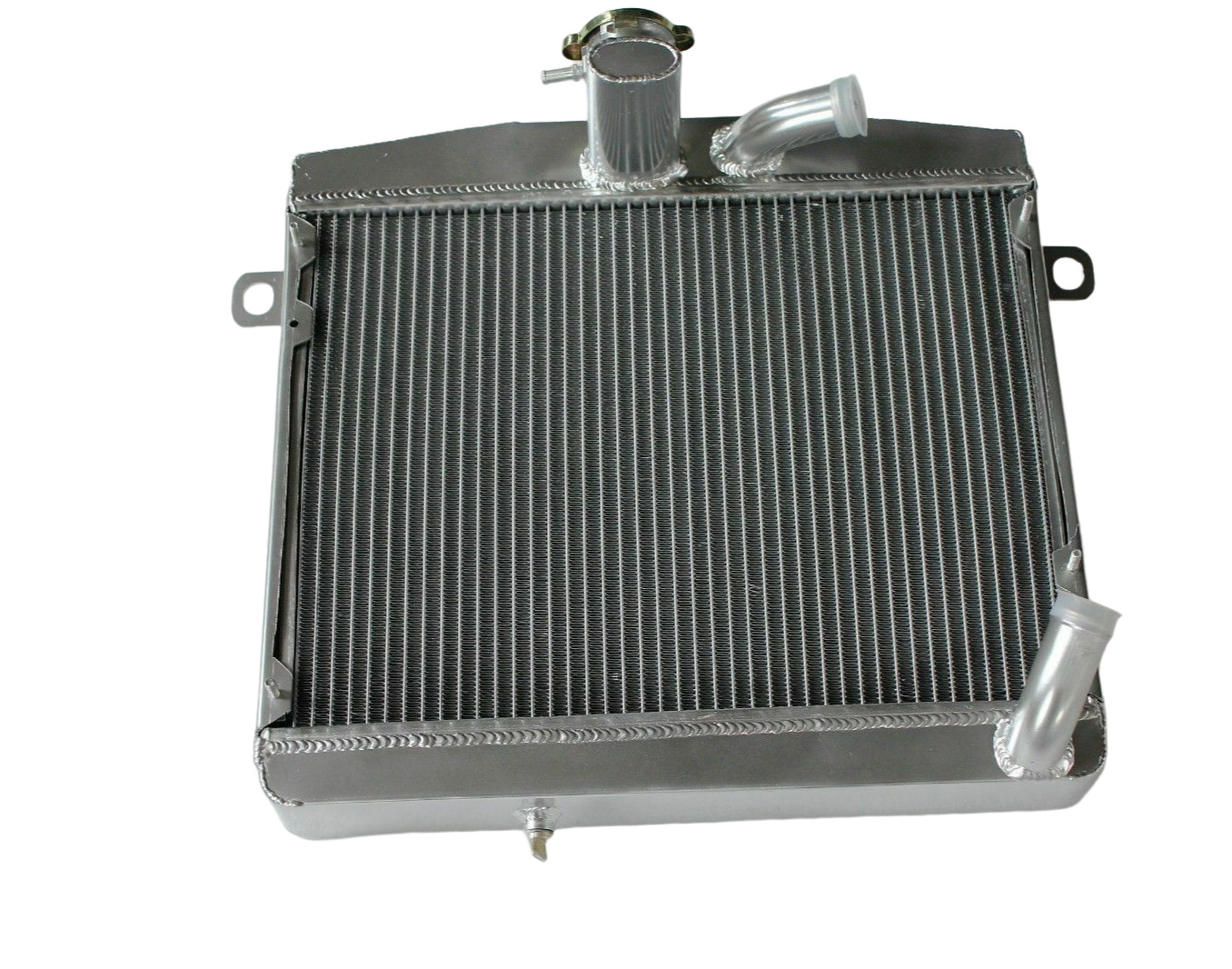 ✅ Radiator Curved Upper Neck Fit Radiator For Alfa Romeo Spider Junior 1968-1987