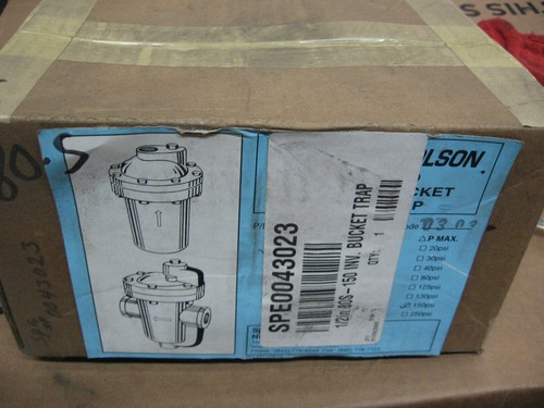 SPENCE NICHOLSON 80S 1/2” #43023 INVERTED BUCKET trap 150 PSIG - Picture 2 of 5