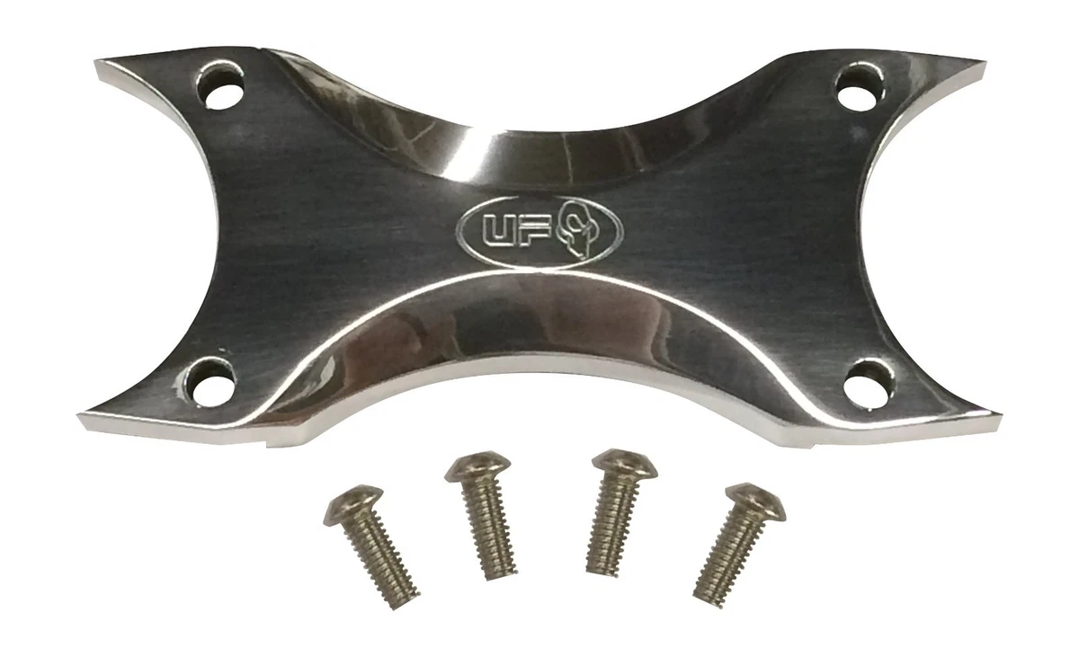 UFO 3D Fork Brace Polished NOS YAMAHA Vmax V Max VMAX VMX1200 85