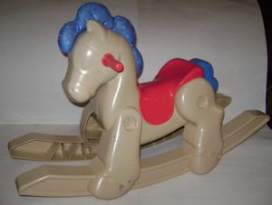 vintage fisher price rocking horse