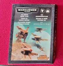 TAU SNIPER DRONE TEAM - METAL OOP NEW IN BOX FIRESIGHT MARKSMAN T'AU 40k RARE!!!