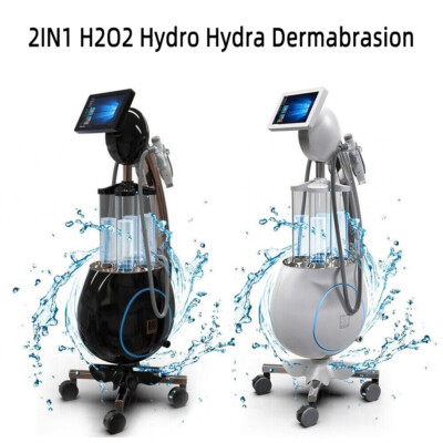 H2O2 2in1 Skin Small Bubble Hydra Beauty Instrument Hydro Dermabrasion Machine