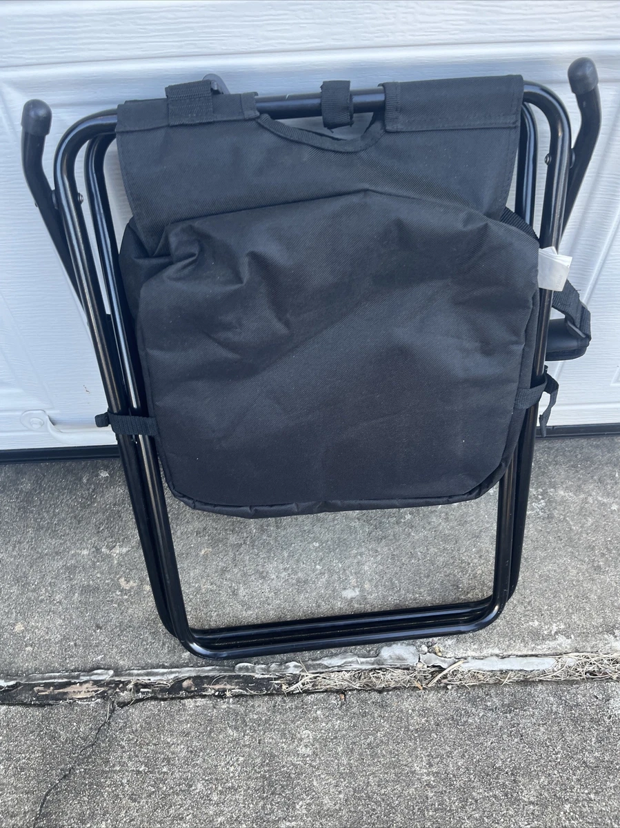 Harley Davidson Folding Camp Chair With Insulated Cooler