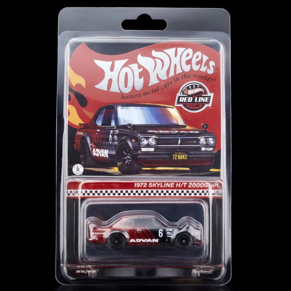 ミニカー Hot Wheels RLC 1972 Skyline H/T 2000GT-R RLC Exclusive 1972 Skyline H/T 2000GT-R – Mattel Creations