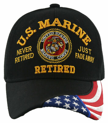 NEW! US MARINE CORPS USMC NEVER RETIRED 