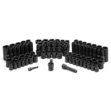 Grey Pneumatic 1281 38 Drive 81pc Complete Impact Socket Set Grey Pneumatic 1281 38 Drive 81pc Complete Impact Socket Set
