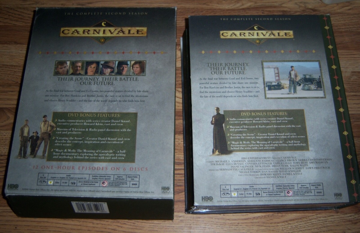CARNIVALE 第2シーズン DVD 新品未開封 Amazon.com: Carnivale: The Complete Second Season DVD
