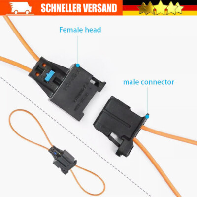 Most Fiber Optical Optic Loop Bypass Female Adapter für VW Mercedesbenz BMW
