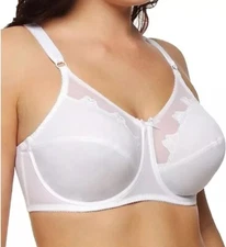BALI Bra Comfort-U Full Coverage Under Wire Size 42DD Style DF0180 White NWT $40