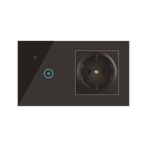 WiFi Smart Wall Light Switch Socket Outlet Combo for Amazon Alexa Google Home - Picture 11 of 25