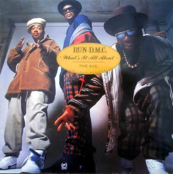 新品！×RUN DMC hiphop Run-D.M.C.- What's It All About / The Ave. Rap 1990 PRO-7315 Vinyl